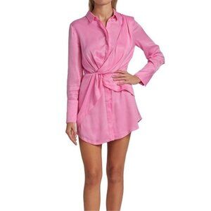 Acler Evelyn Mini Shirt Dress